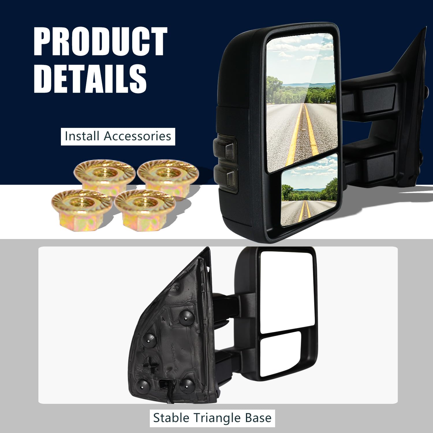 AERDM mounting hardware detail for secure, direct-fit installation