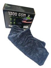 AetherAuto towel front view showing plush texture and fast drying benefit