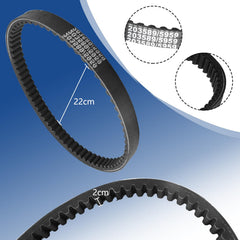 AFEISOL detailed view of belt edge reinforcement for durability