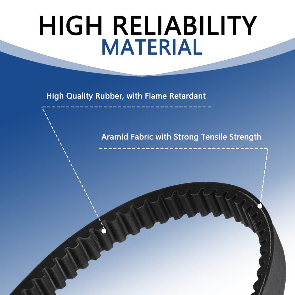 AFEISOL belt installed on torque converter demonstrating improved response