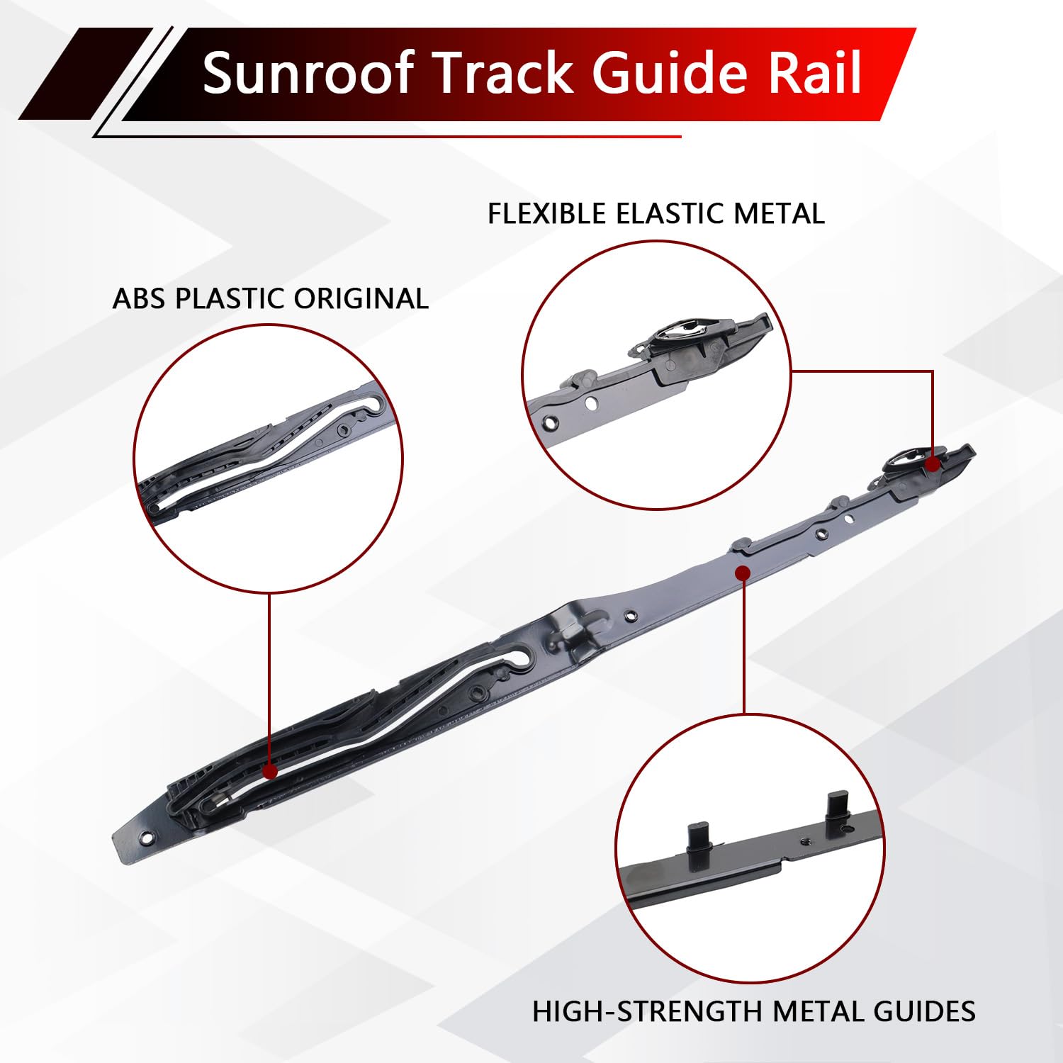 AFEISOL slider detail with fasteners showing precise hardware and reliability