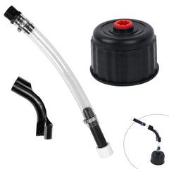 AFZZ front view of cap and hose kit showing secure seal benefit