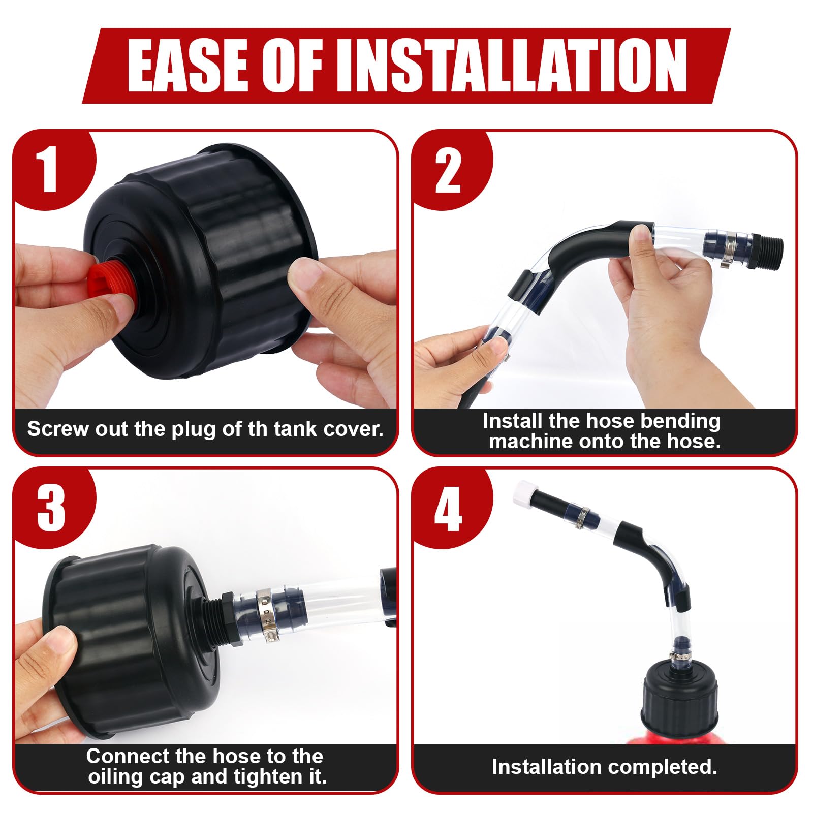 AFZZ kit installed on a 5-gallon VP jug for spill-free fueling benefit
