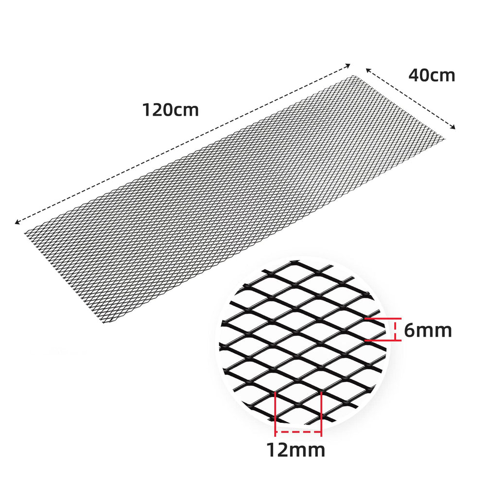 AggAuto demonstration of cutting mesh for DIY fit and easy installation benefit