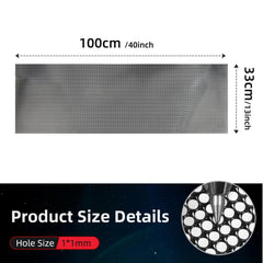 AggAuto flat panel top-down showing full 40 by 13 inch sheet for custom cuts