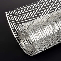 AggAuto front view of silver honeycomb grill protecting radiator