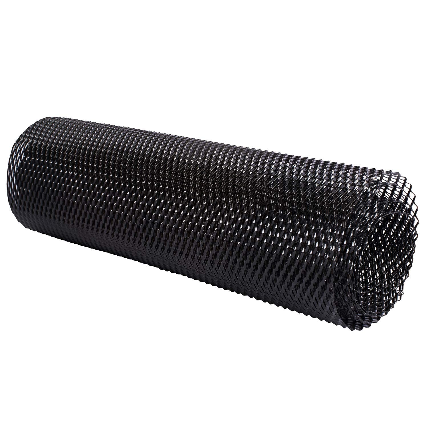 AggAuto mesh beside ruler showing 47x16 inch scale for accurate fitting