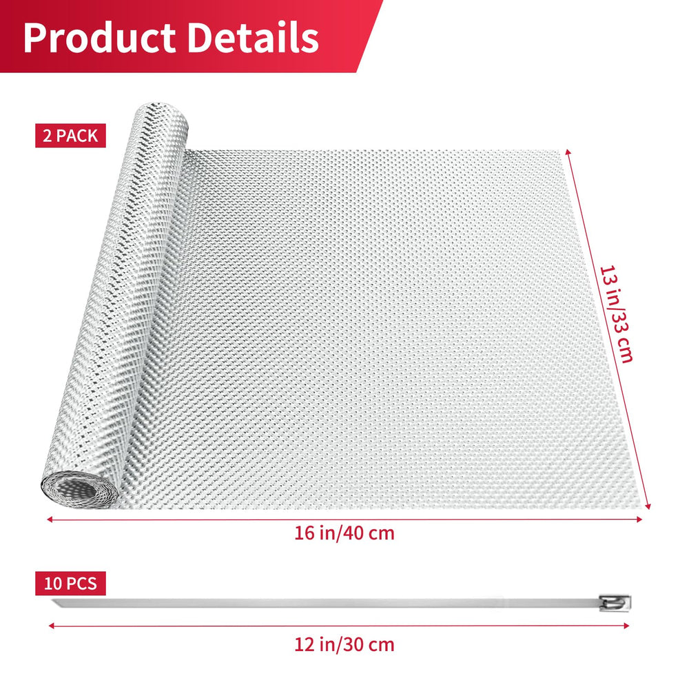 AggSound close-up of embossed aluminum texture, improves rigidity and heat reflection benefit
