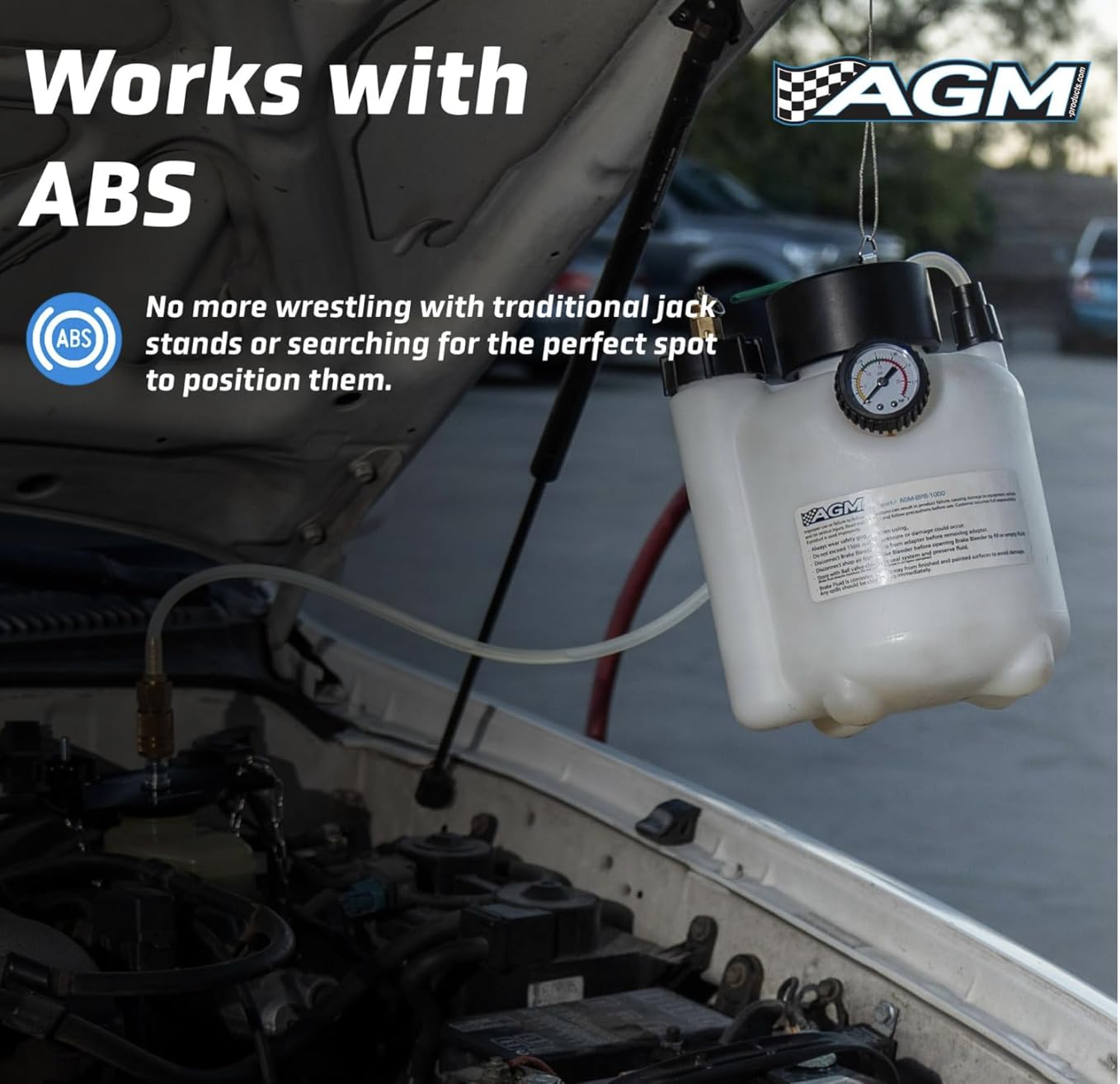 AGM complete kit layout showing included parts for versatile vehicle coverage