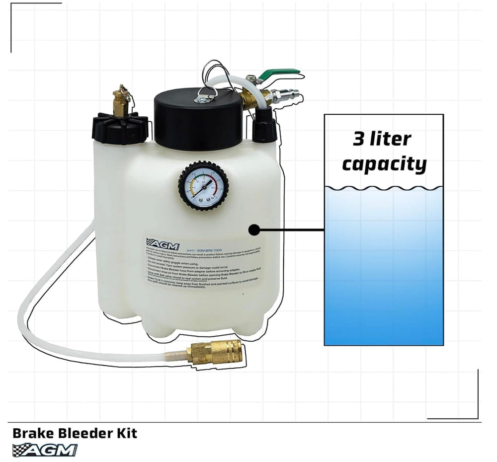 AGM close-up of the 3L reservoir highlighting easy refill and capacity benefit