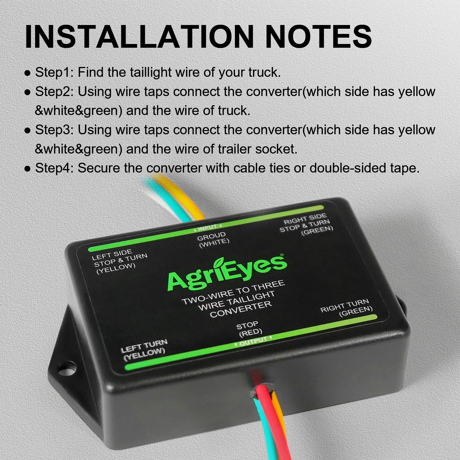 Agrieyes CT012 ABS housing detail highlighting waterproof protection and durable build