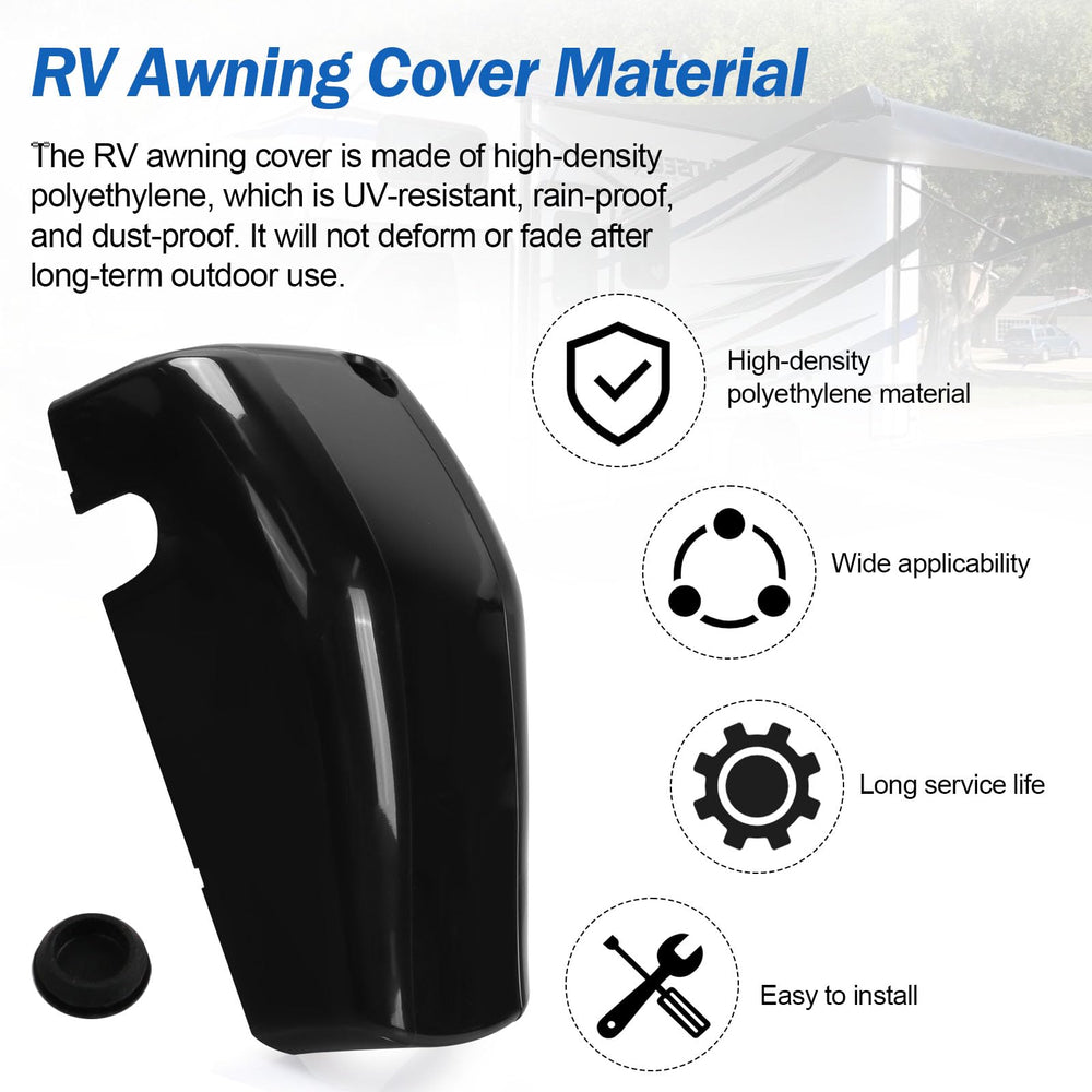 Ahuliao installed on awning showing secure protection for motor