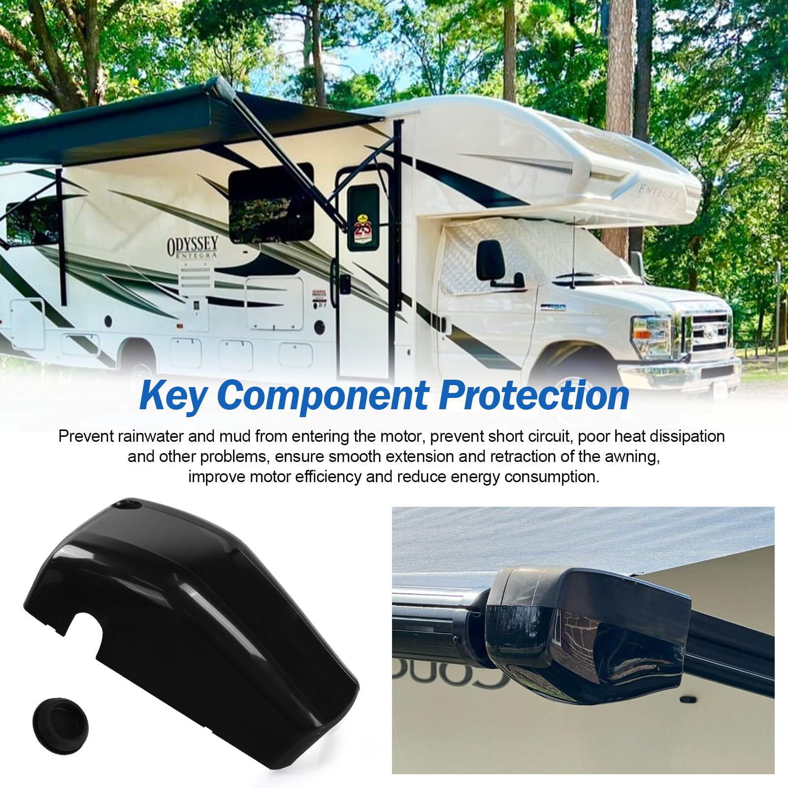 Ahuliao mounting points detail showing easy installation benefit