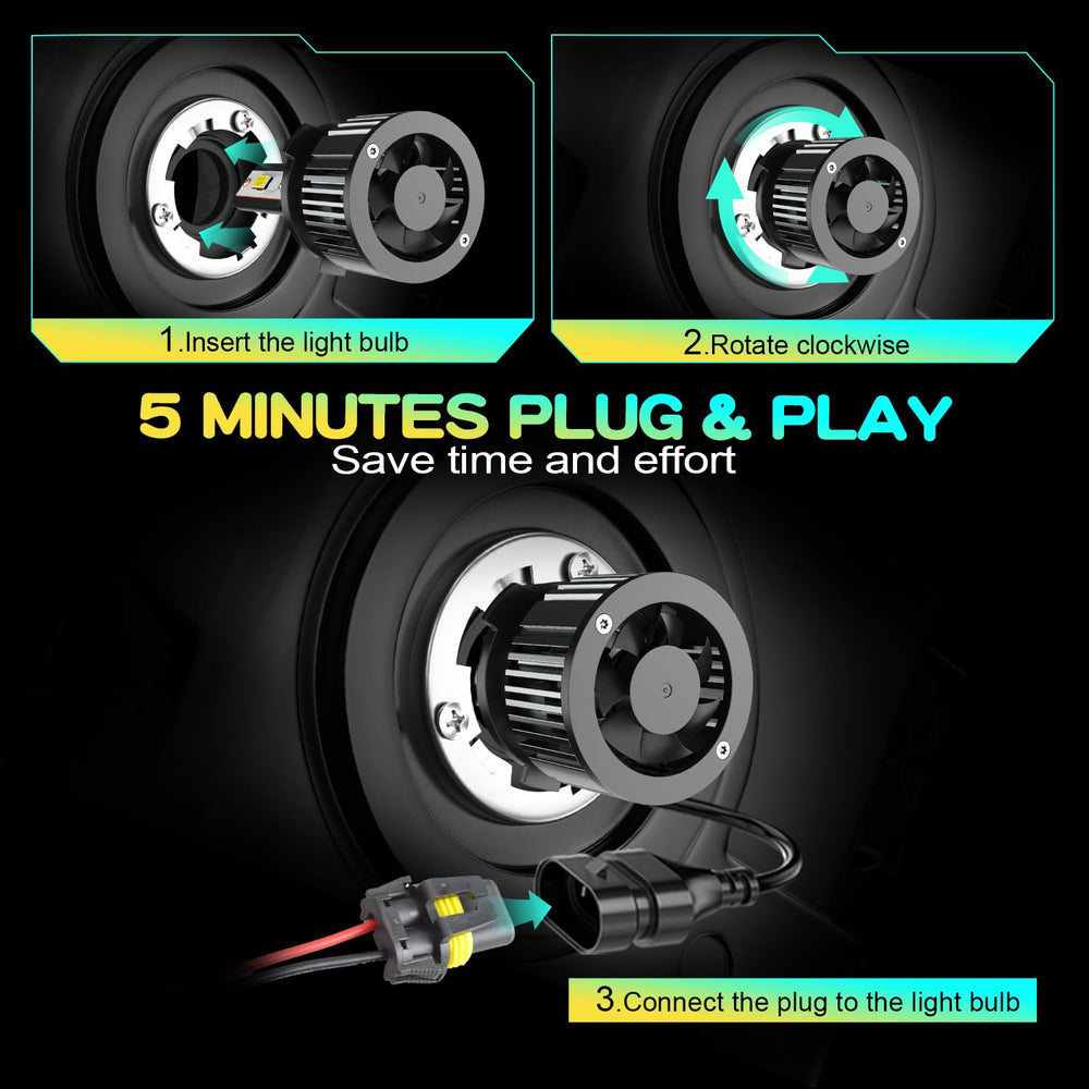 AHXLRLS built-in driver and connector for plug-and-play installation