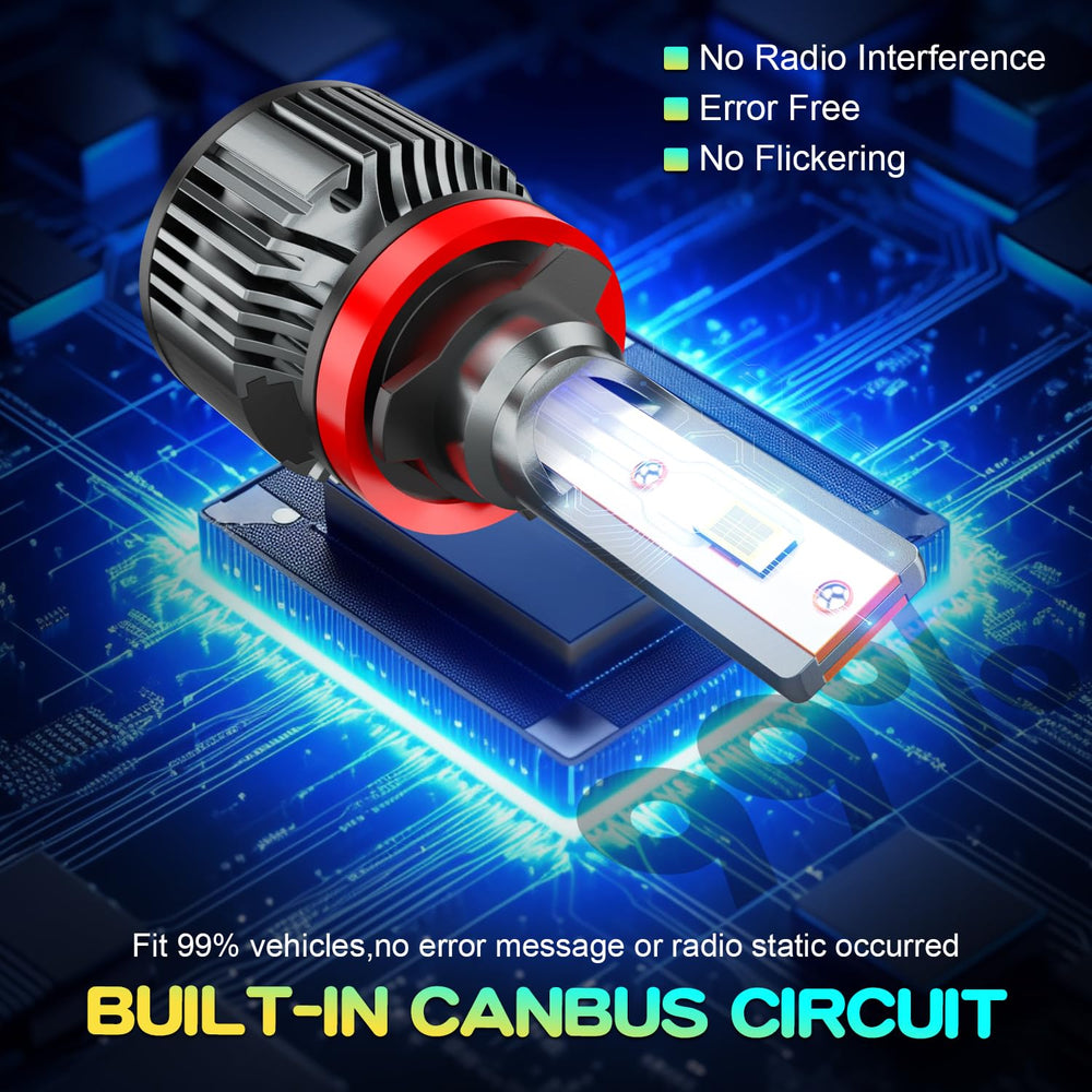 AHXLRLS bulb installed in Honda Civic headlight for straightforward fitment
