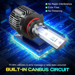 AHXLRLS bulb installed in Nissan Altima headlight improving road visibility