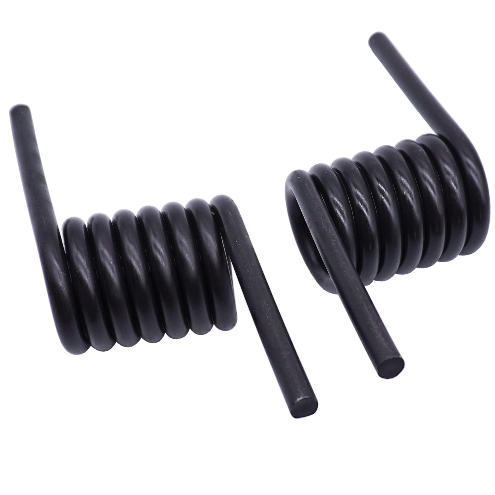 AIB2C front view of left and right ramp springs showing sturdy construction and balance