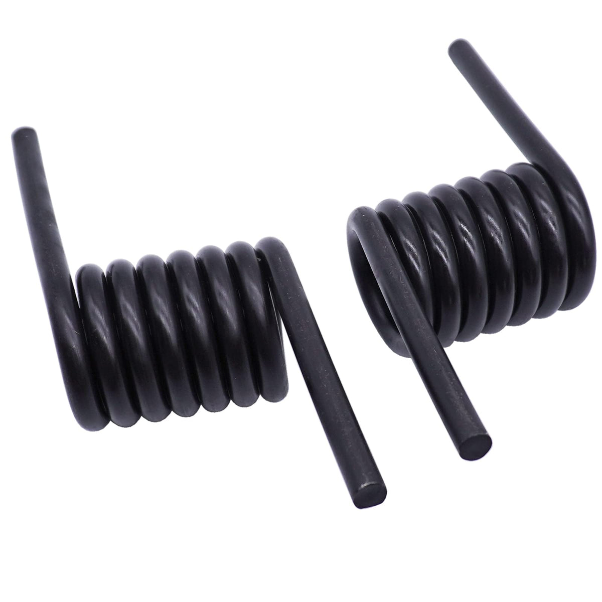 AIB2C front view of left and right ramp springs showing sturdy construction and balance