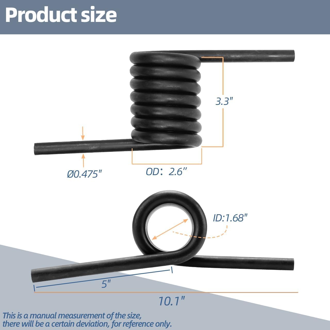 AIB2C springs installed on a trailer ramp demonstrating smoother lifting action