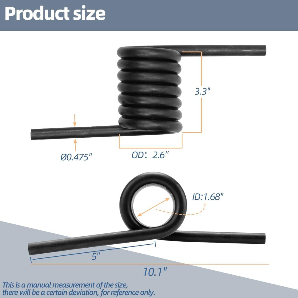 AIB2C springs installed on a trailer ramp demonstrating smoother lifting action