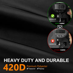 Aibiley sealed seam and PU coating close-up preventing water penetration