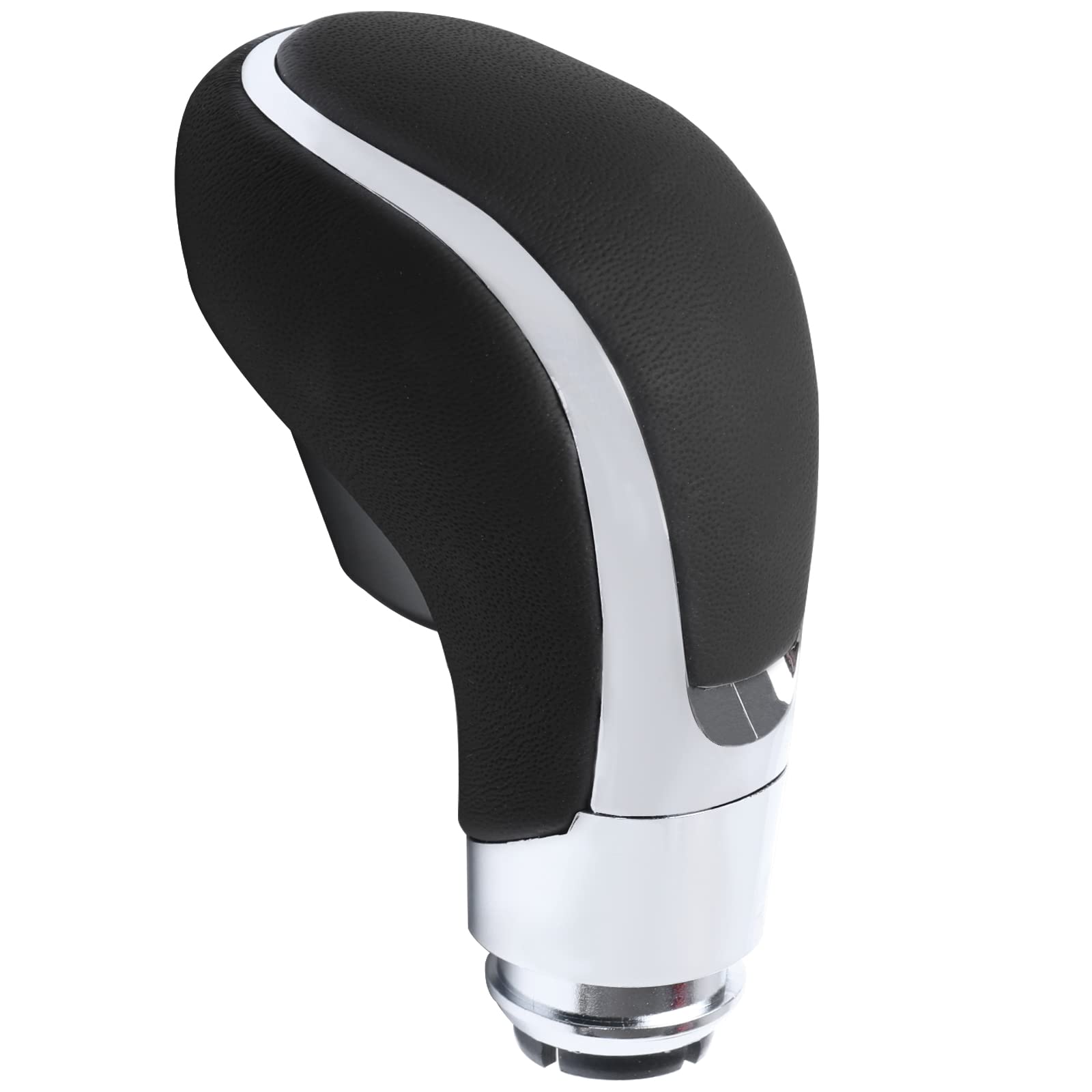 AICARS shift knob front view showing sleek black finish and improved grip
