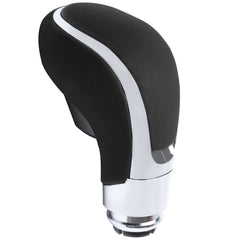AICARS shift knob front view showing sleek black finish and improved grip