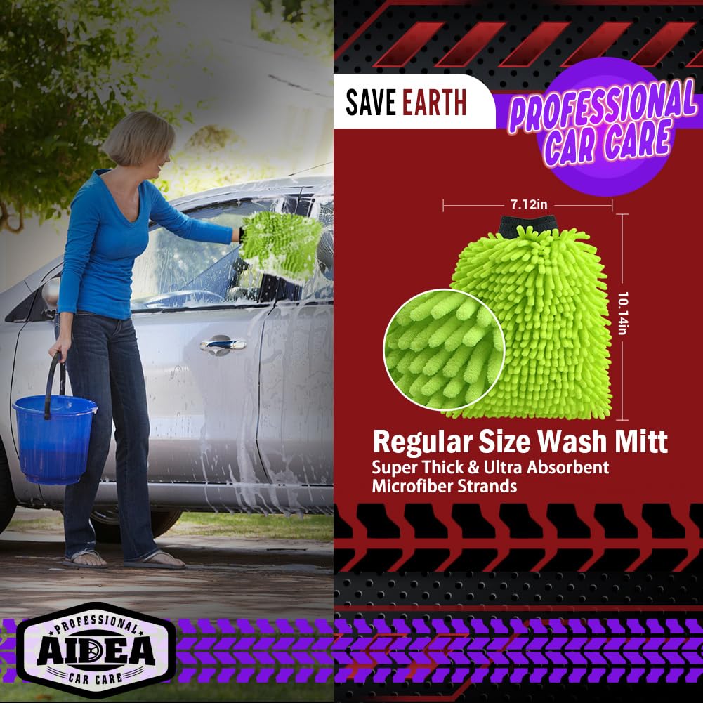 AIDEA closeup microfiber strands demonstrating softness and lift