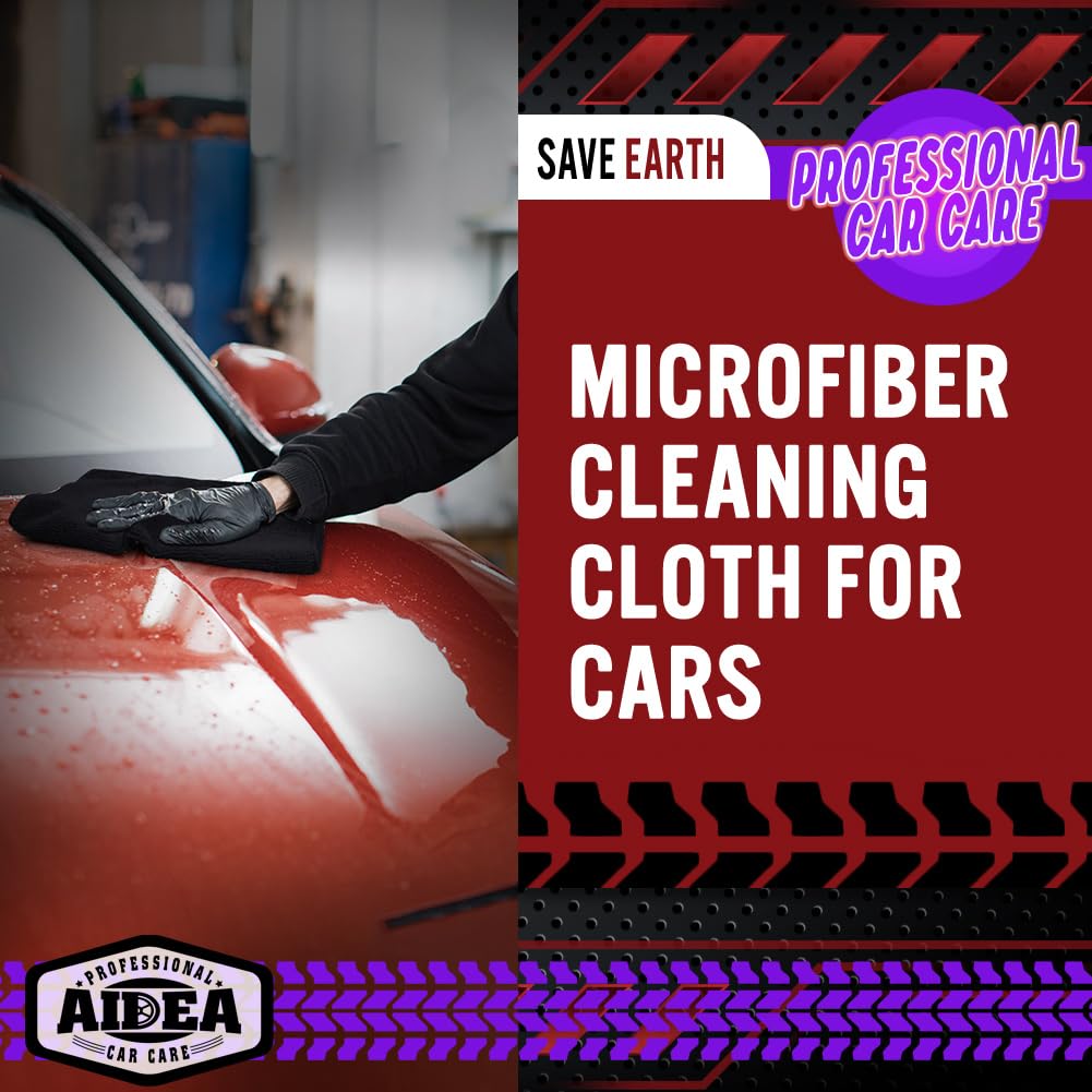 AIDEA polishing car finish leaving glossy streak-free shine