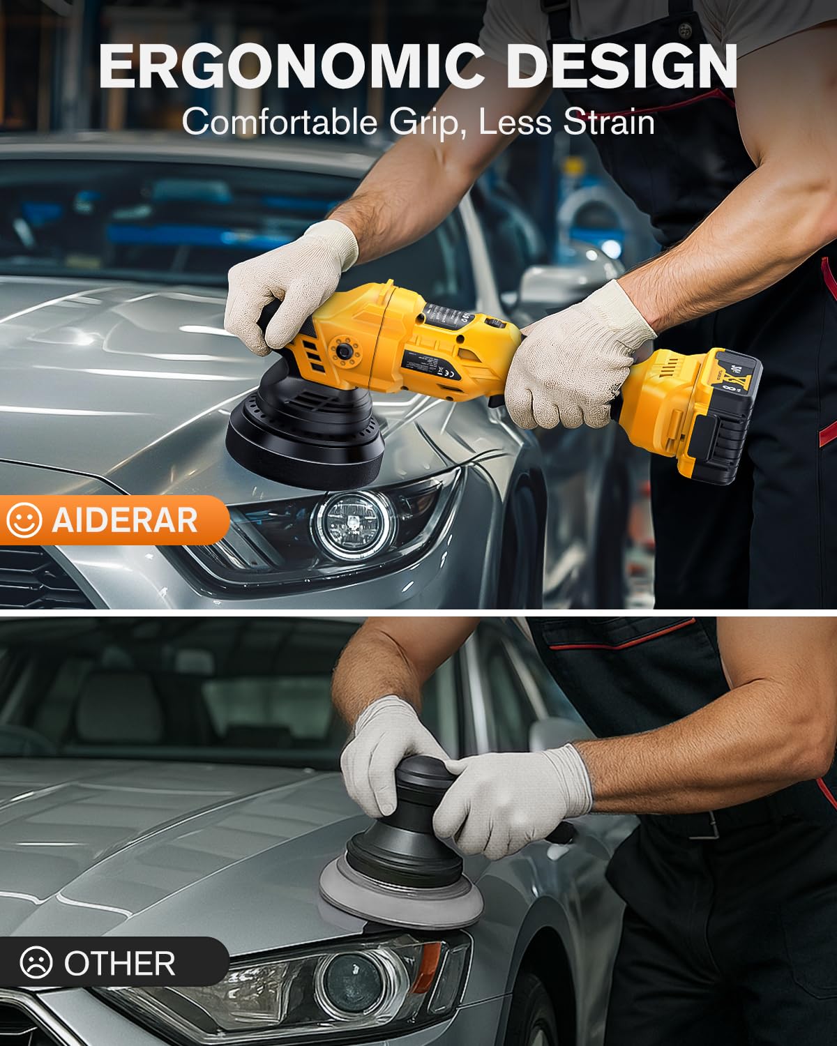 AIDERAR included accessories and manual for fast setup and ready-to-use benefit