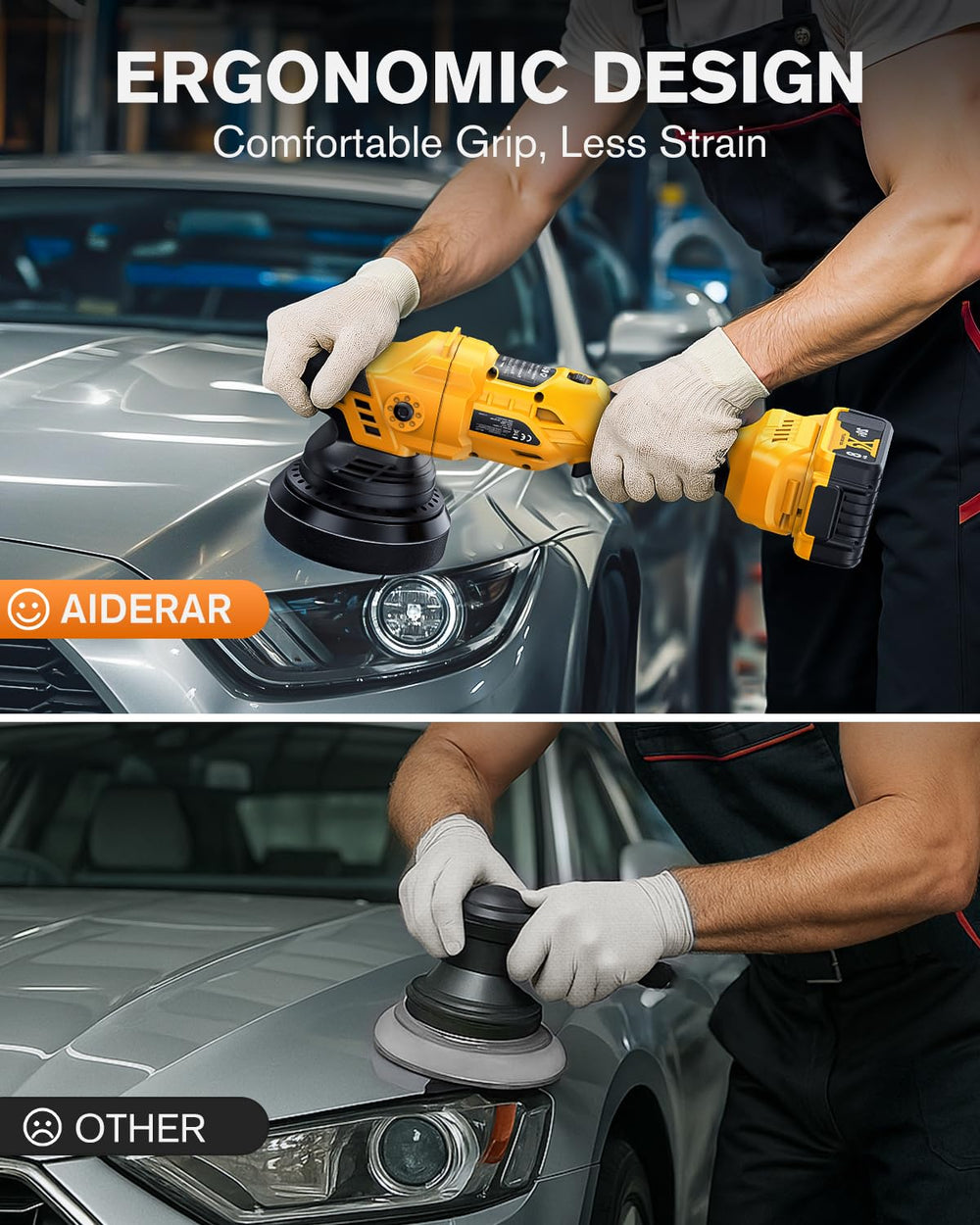 AIDERAR included accessories and manual for fast setup and ready-to-use benefit