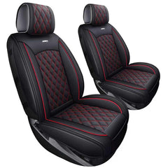 Aierxuan front seat cover installed on Silverado front seat, adds protection