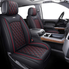 Aierxuan stitched accent close-up showing durable finish and style