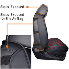 Aierxuan seat cover in truck interior, enhances cabin look and durability