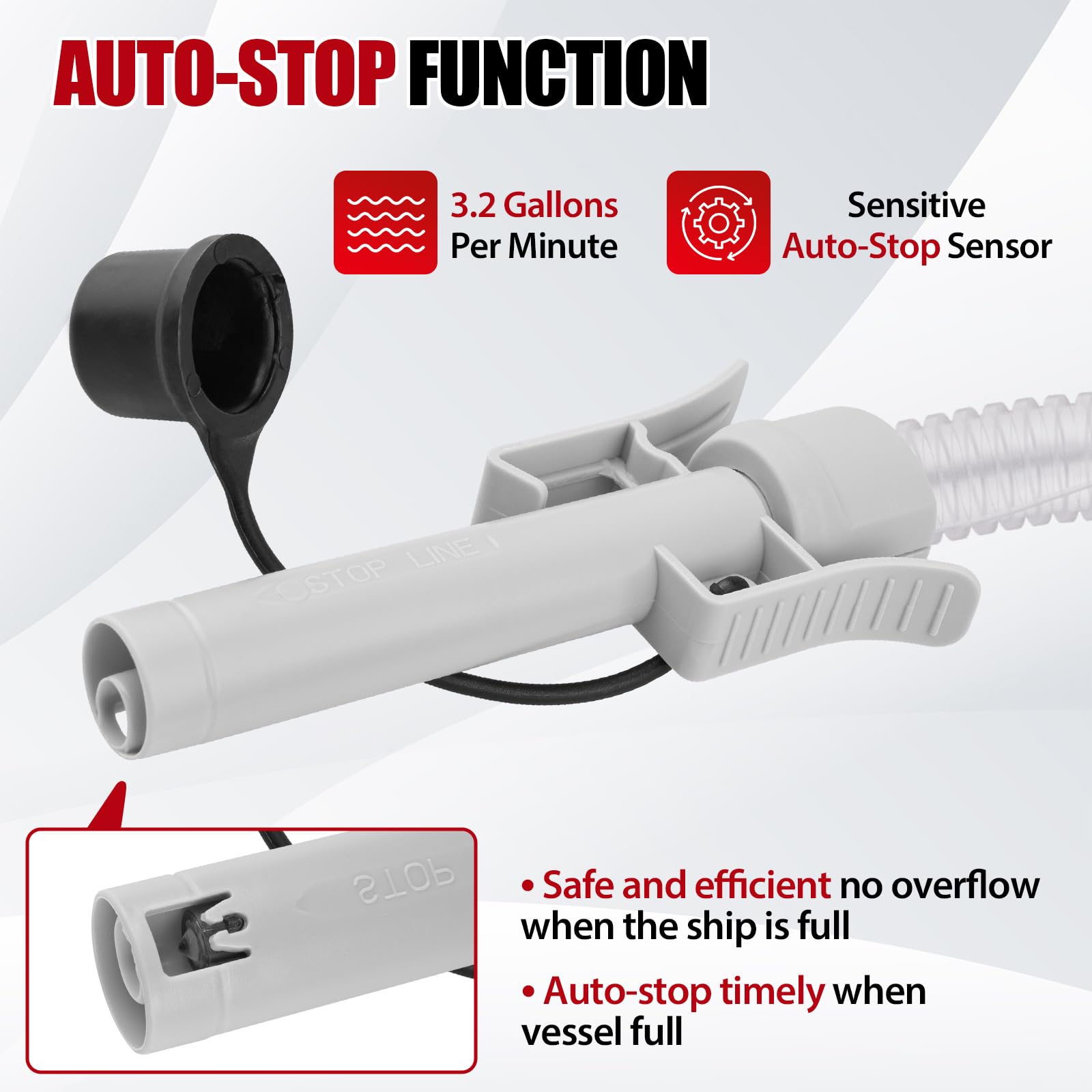 Aikyciu 51-inch hose full length offering extended reach