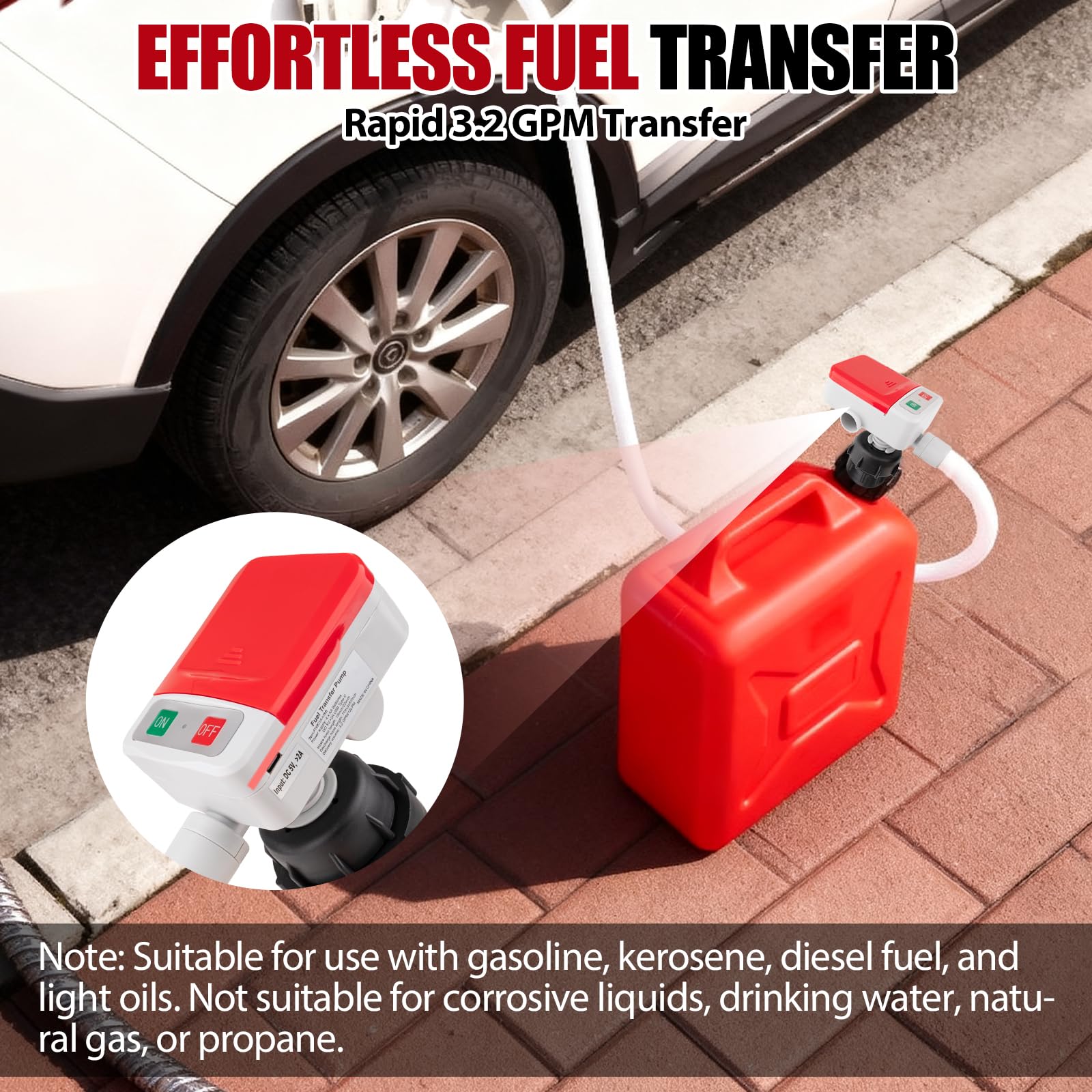 Aikyciu next to fuel canister demonstrating compact size