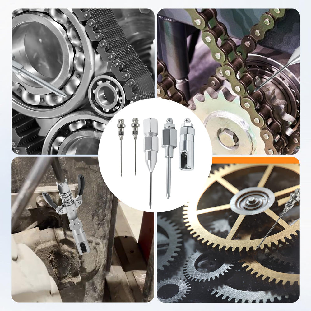 AILEDWER on a workshop bench lubricating machinery demonstrating practical field application