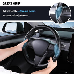 Aimato installed in a Tesla Model 3 interior for upgraded style