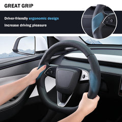 Aimato installed in Tesla cabin showing aesthetic upgrade and comfort