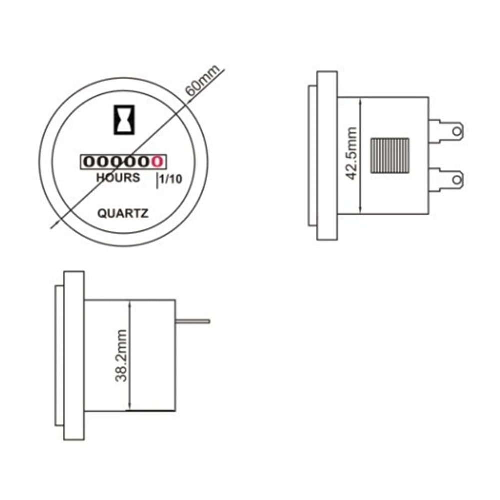 AIMILAR housing detail highlighting ABS+PC durability for outdoor use