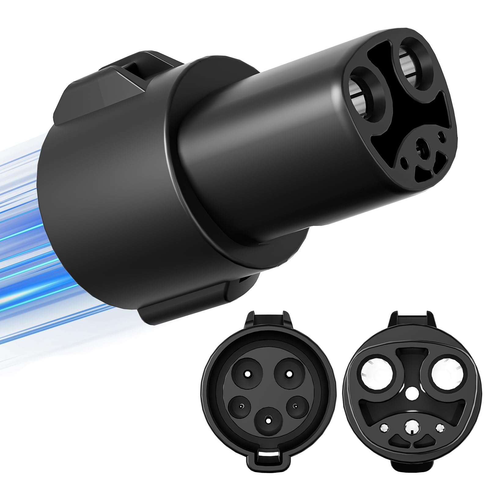 Aipechy adapter front view showing compact design and reliable fit