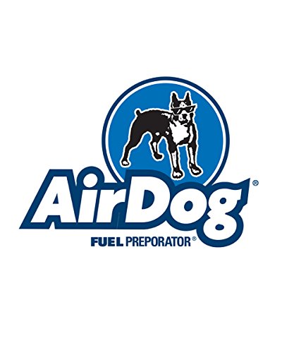 AirDog filters in a diesel truck maintenance bay highlighting serviceability and cleaner fuel
