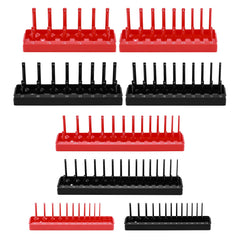 AIRTOON front view of all trays showing organized sockets benefit