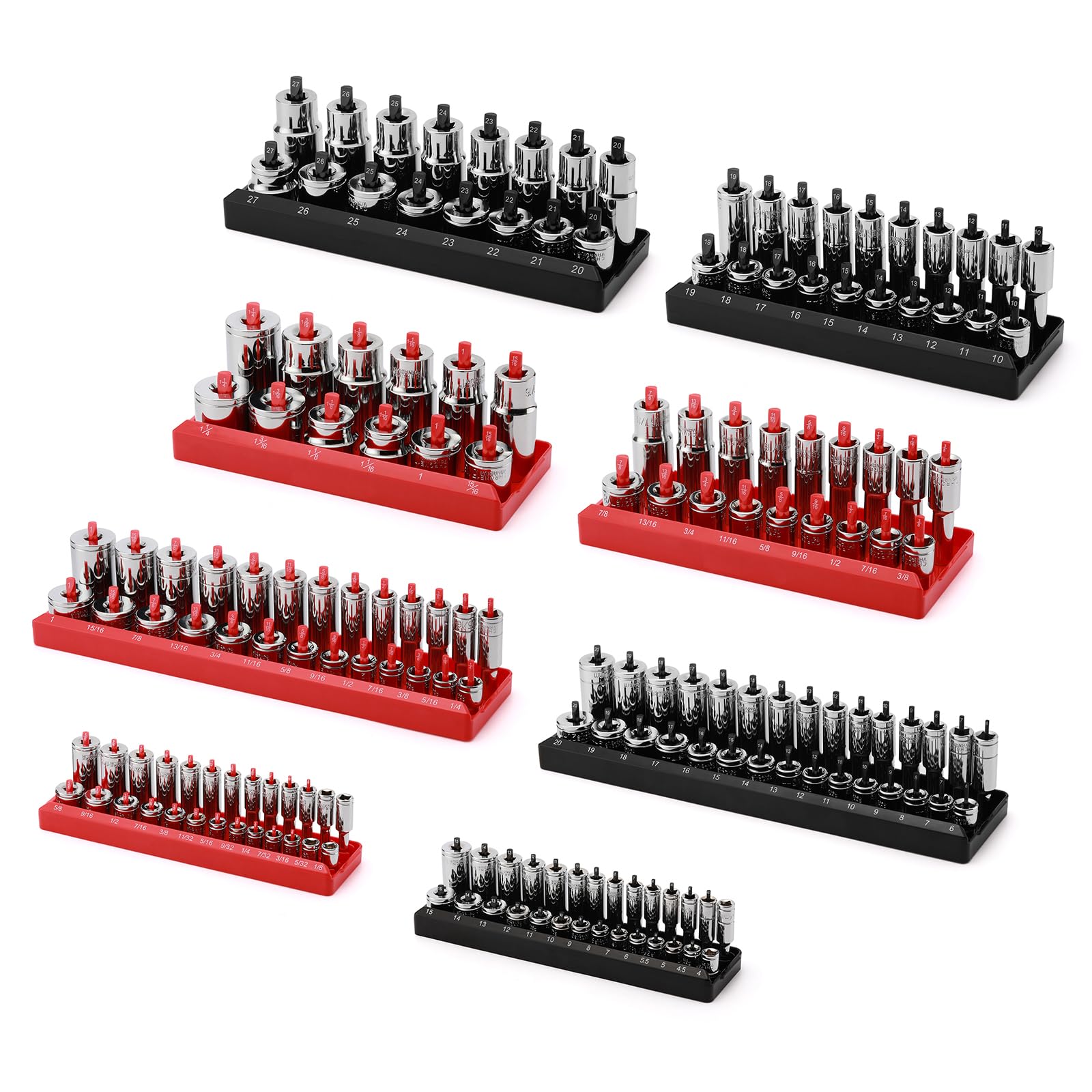 AIRTOON garage bench with trays organizing a mechanic's kit