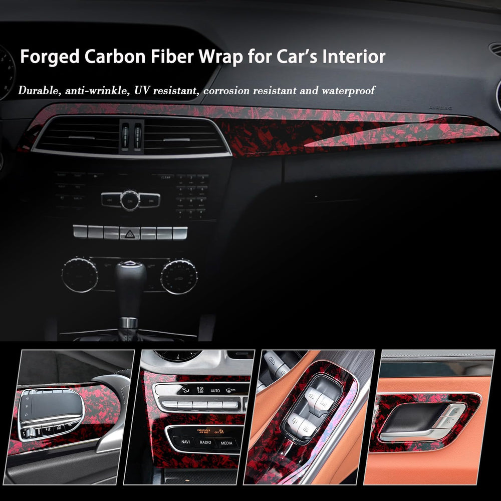 Aisbarika red vinyl applied to side mirror demonstrating visual upgrade and protection