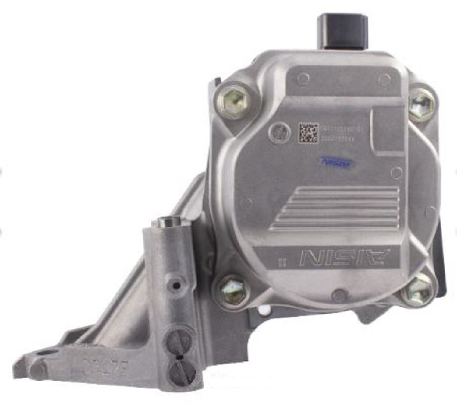 AISIN impeller close-up revealing smooth coolant channels and durable rotor