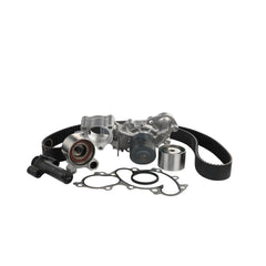 AISIN water pump close-up diecast housing showing seal detail for durability benefit