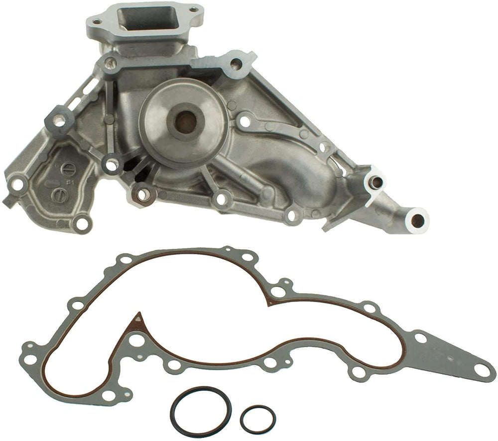 AISIN water pump close-up highlighting durable housing and reliability benefit