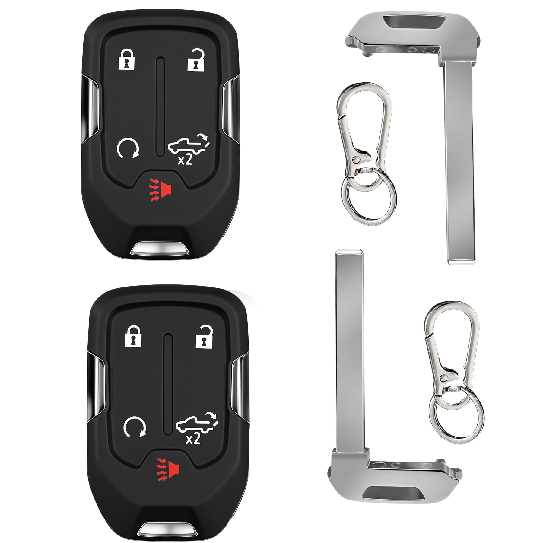 Aituzero front view remote showing buttons and OEM-style fit for easy replacement