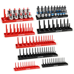 AIUITIO front view of tray set showing organized sockets and quick access